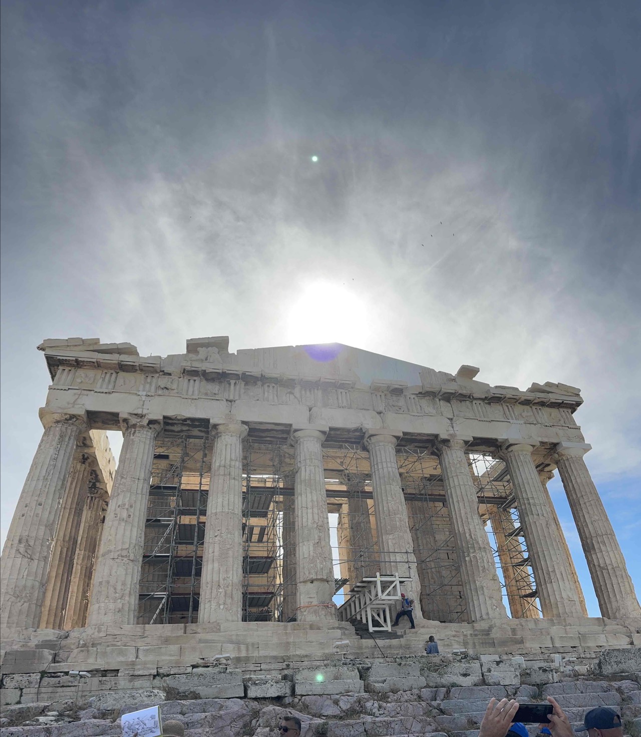 Reverse pano taught to me by my friend Mark. Horizontal stones at the top are 10 tons each