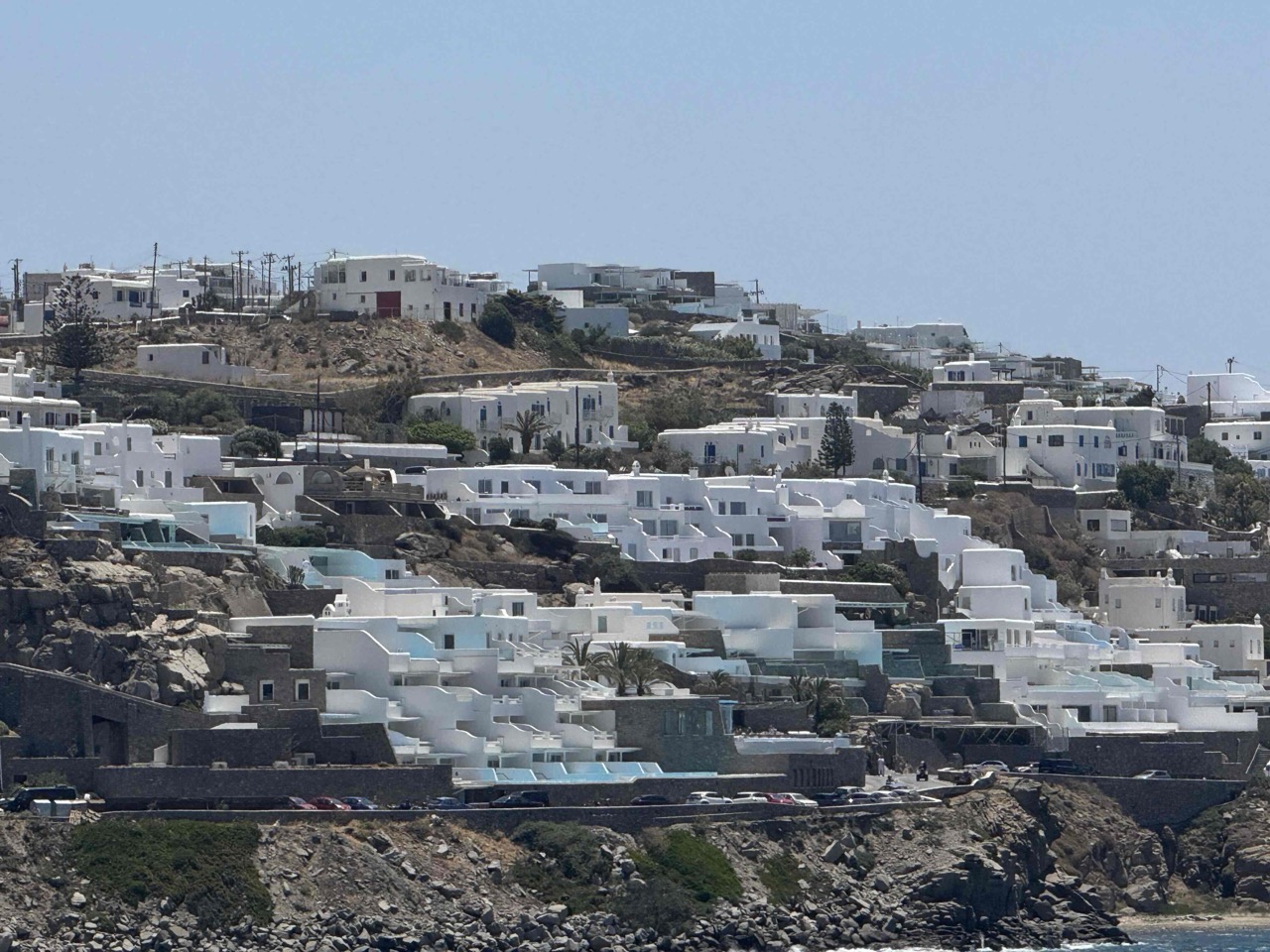 Mykonos coast