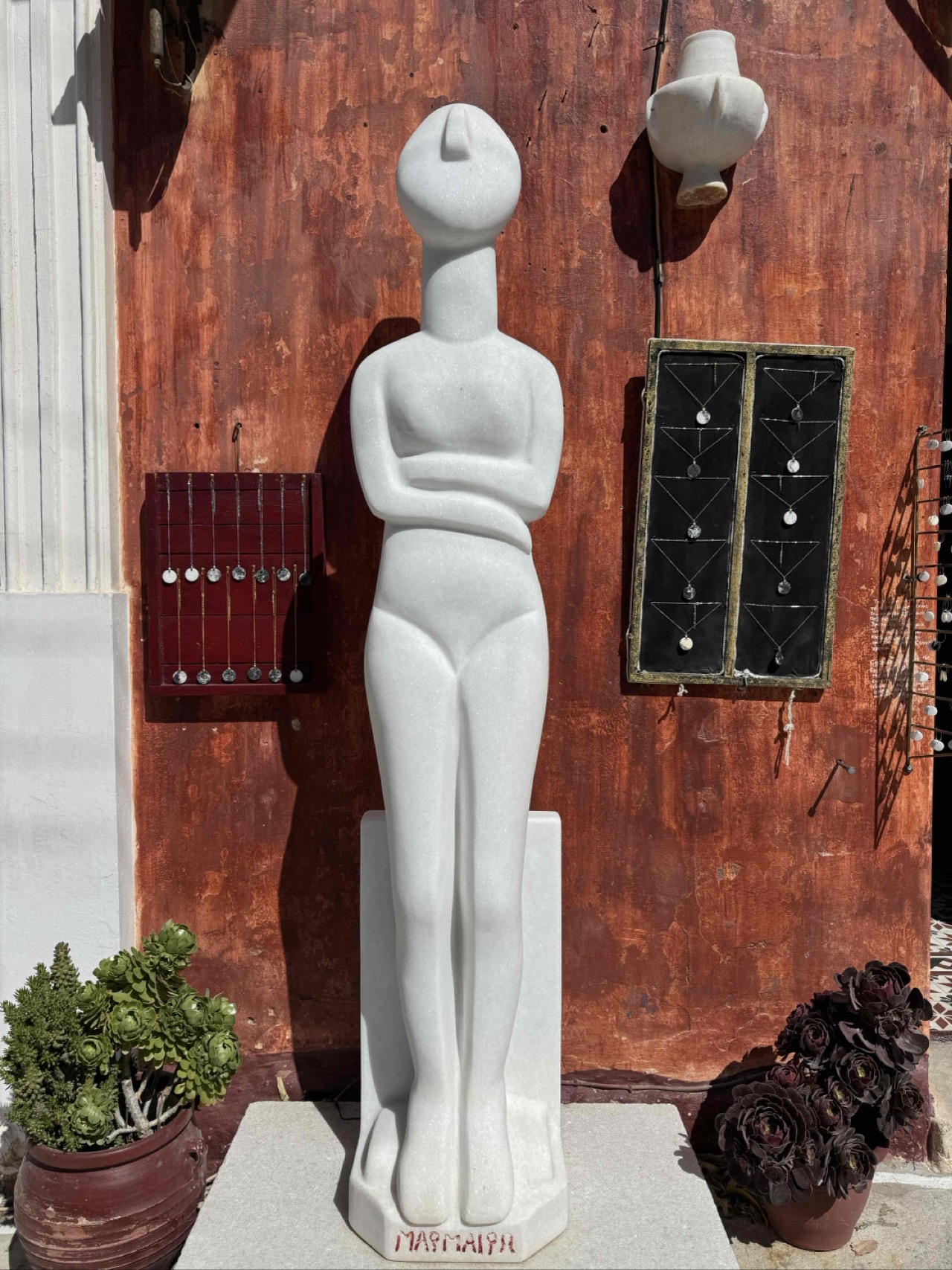 Cycladic art emerging about 5000 years ago