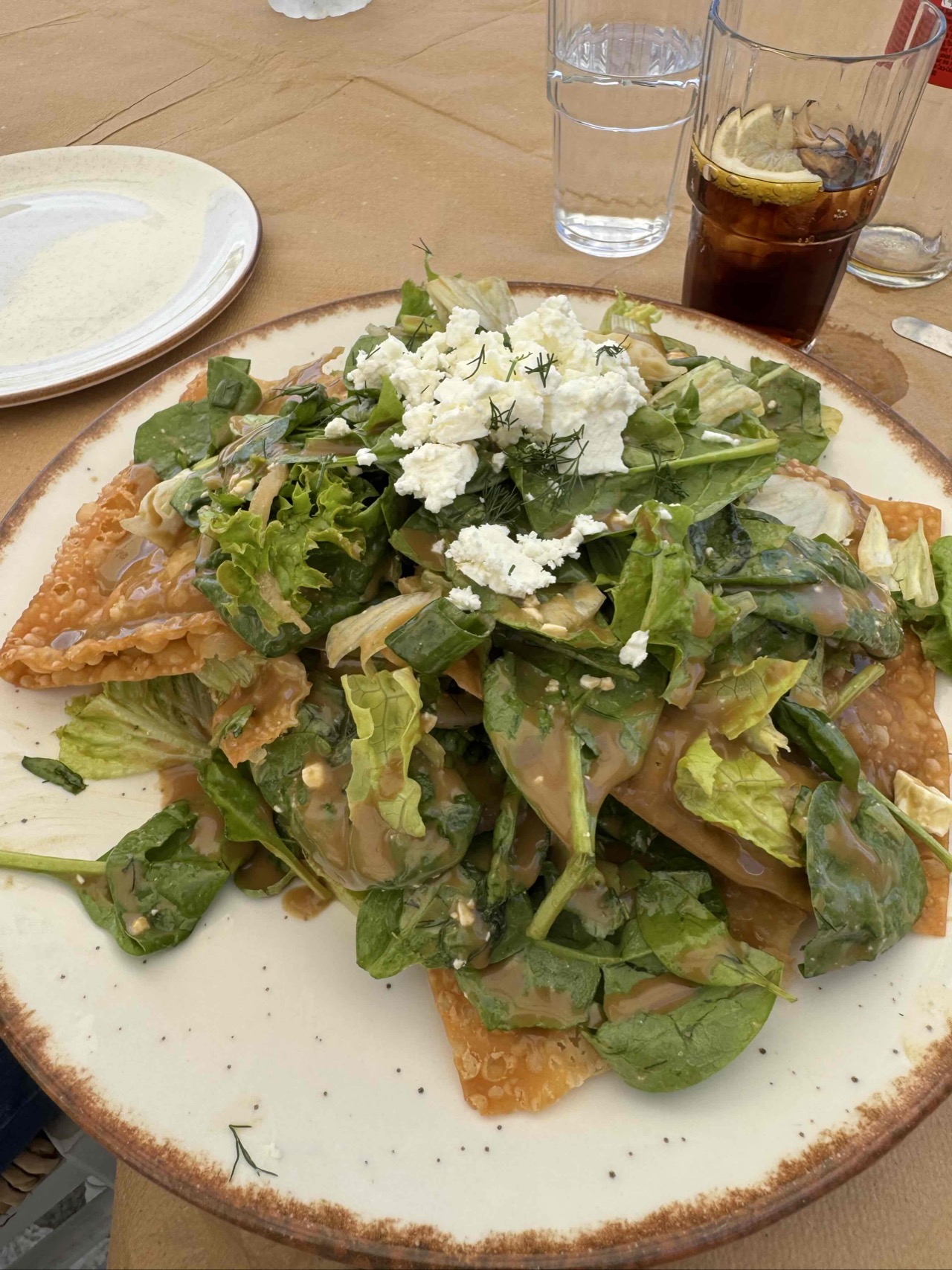 Lunch at Taverna Naxos in the harbor