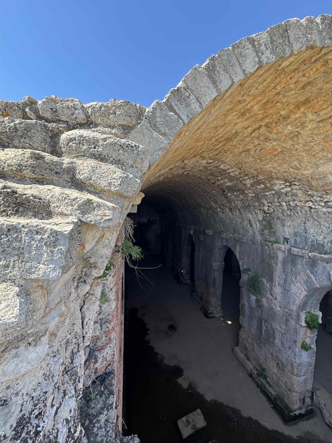 The waterways (three aisled Roman cistern)
